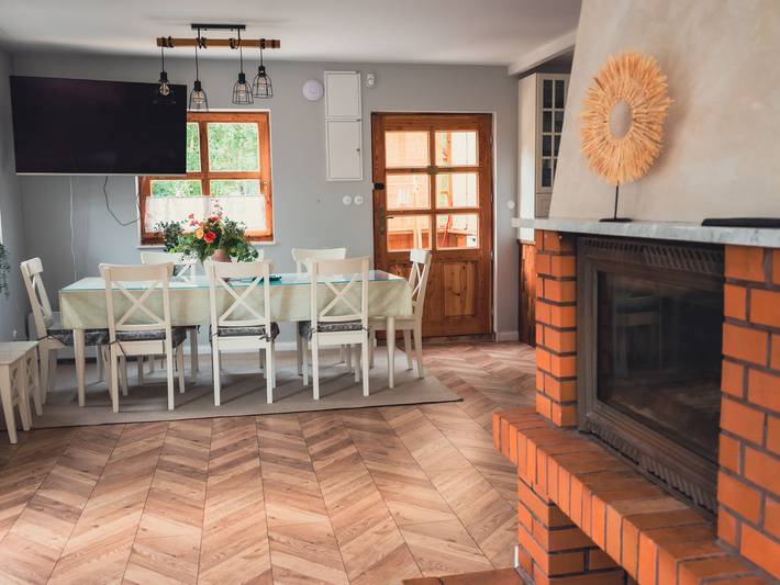 Villa de vacaciones con sauna, jacuzzi y piscina. in powiat wejherowski