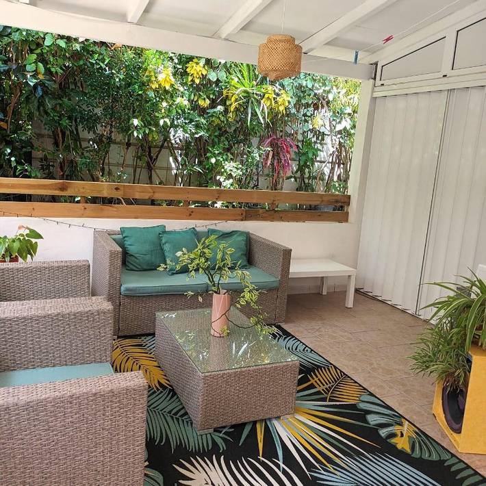 Apartamento de vacaciones para 3 personas, con jardín y vistas - 1