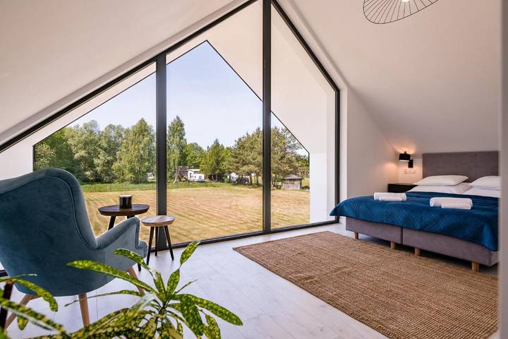 Ferienhaus für 7 Personen, mit Ausblick und Garten, mit Haustier