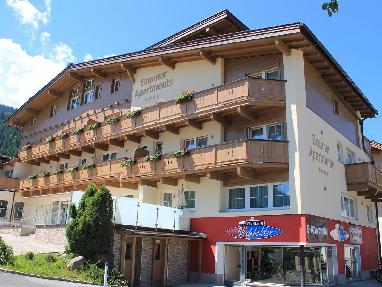 Ganze Ferienwohnung, Apartments Brunner - Apartment - 2 Schlafzimmer, 1 Bad, 2 Wc´s, Terras in Niederau, Wildschönau