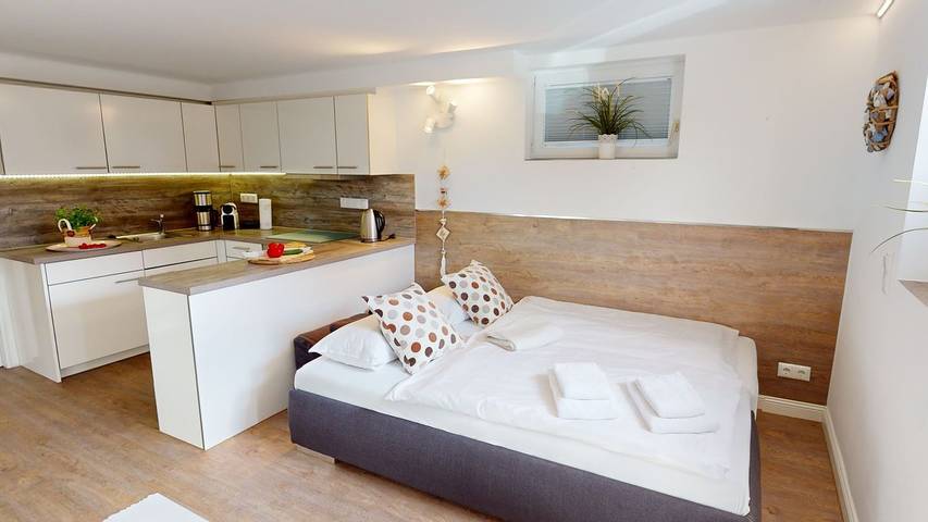 Appartement entier, Kleine, strandnahe Ferienwohnung "Boje" für 2 Gäste und Hund in Grömitz, Holstein de l'Est