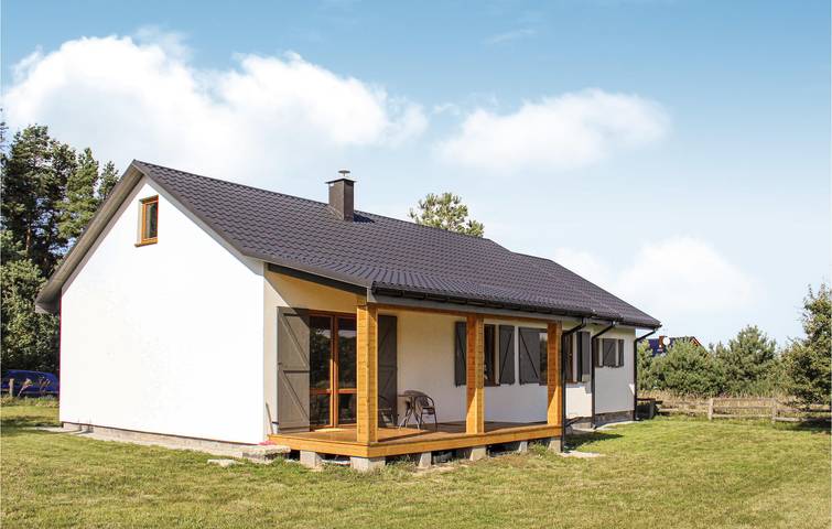 Ferienhaus für 6 Personen mit Terrasse in Kołczewo, Stettiner Haff