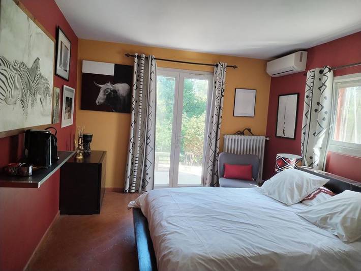 Gîte pour 6 personnes, avec jardin ainsi que piscine et vue, animaux acceptés à Pignans - 4