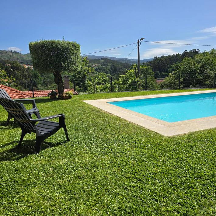 Villa 'Casa Da Batoca - Rossas' with Mountain View, Private Pool and Private Terrace