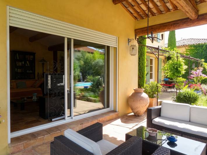 Frei stehendes Haus mit privatem Pool in Beauvoisin in Beauvoisin, Mittelmeerküste (Frankreich)