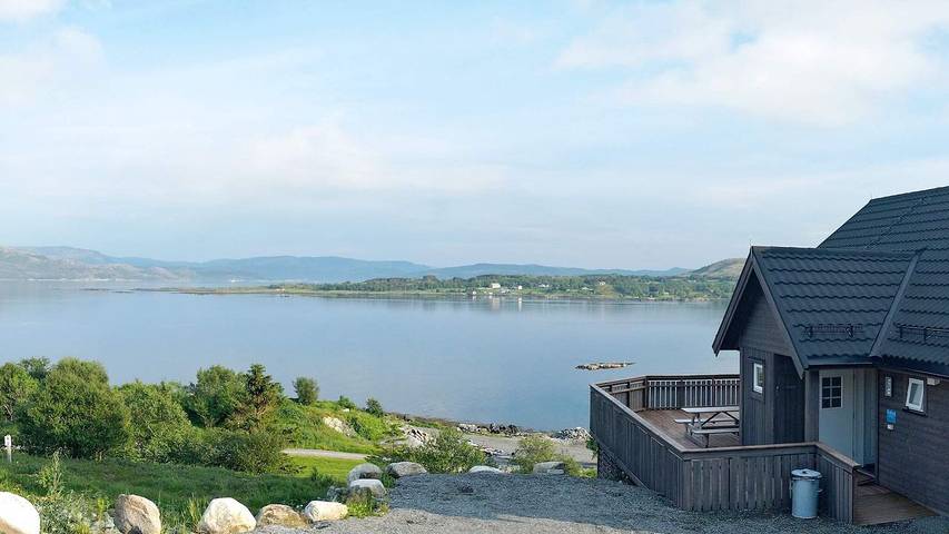 Ferienhaus für 9 Personen, mit Terrasse in Leka