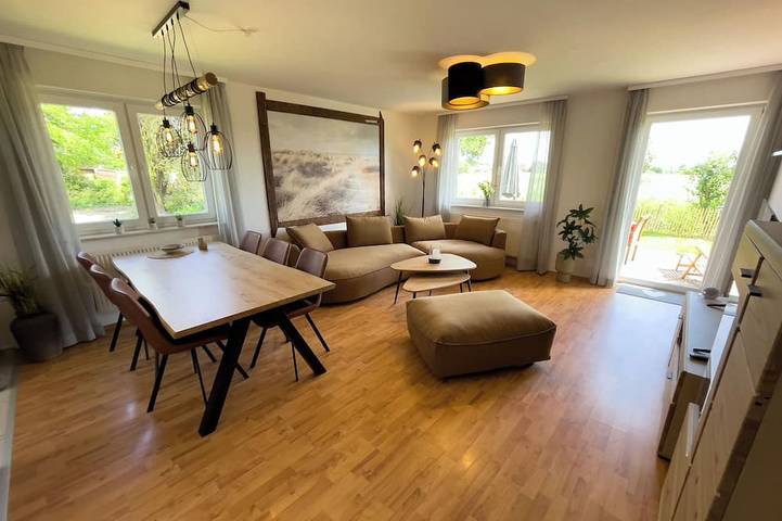 Ferienhaus für 6 Personen, mit Garten