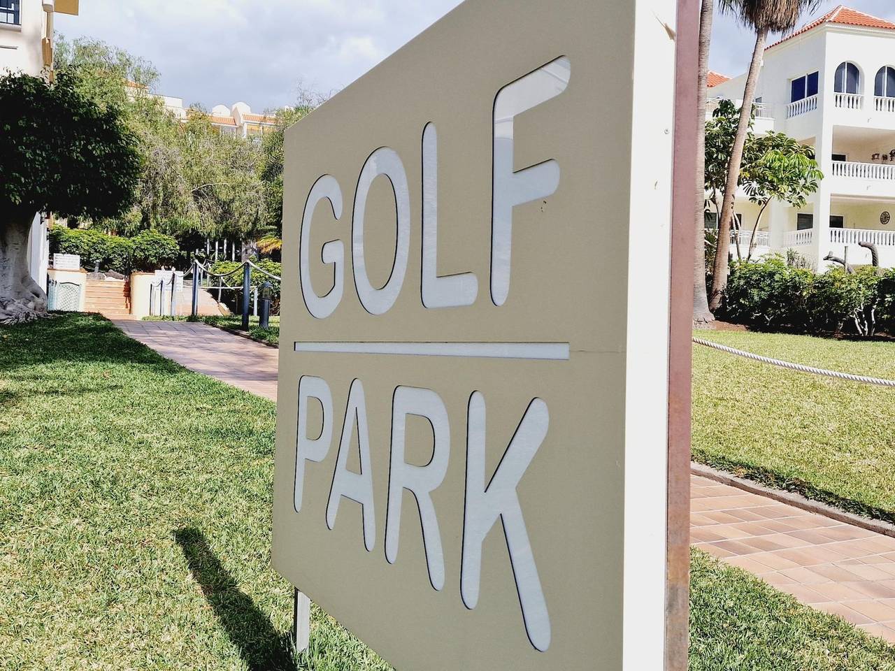 Ganze Wohnung, Golf park , 1 bedroom pool view in Las Adelfas, San Miguel de Abona