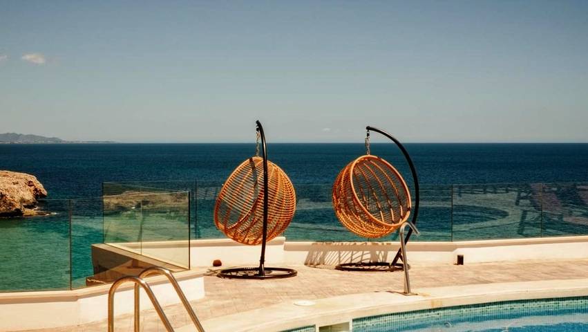 Hotel für 2 Personen, mit Balkon und Terrasse sowie Garten in Cala Murada