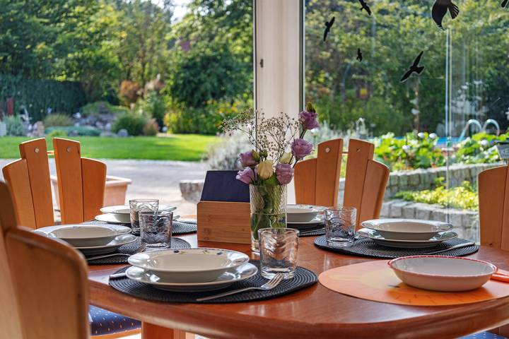 Ferienhaus 'In Oerrel Mit Pool' mit privatem Pool, privater Terrasse und Wlan in Munster (Niedersachsen), Landkreis Heidekreis