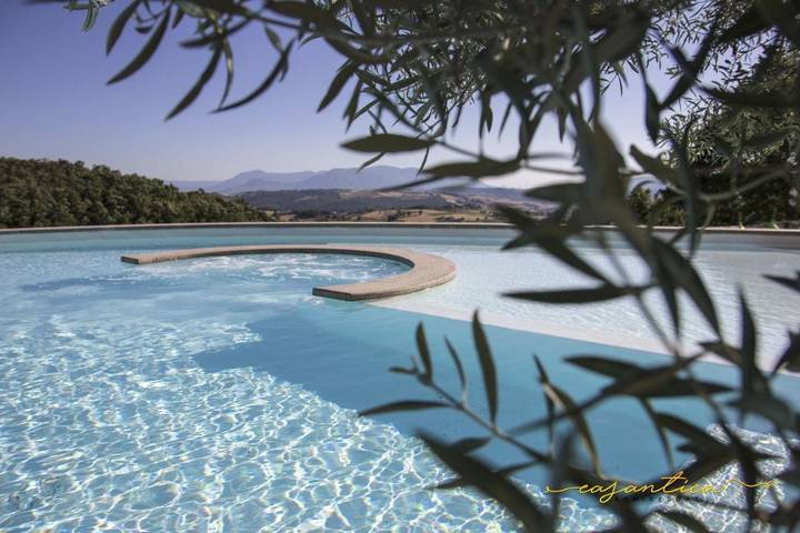 Bungalow für 4 Personen, mit Pool und Garten sowie Ausblick, mit Haustier in Kampanien - 2