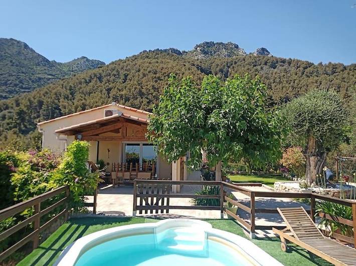 Maison de vacances pour 6 personnes, avec jardin ainsi que piscine et vue, animaux acceptés - 1