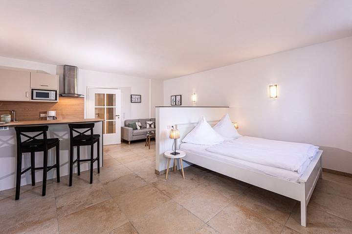 Ferienwohnung für 2 Personen, mit Terrasse