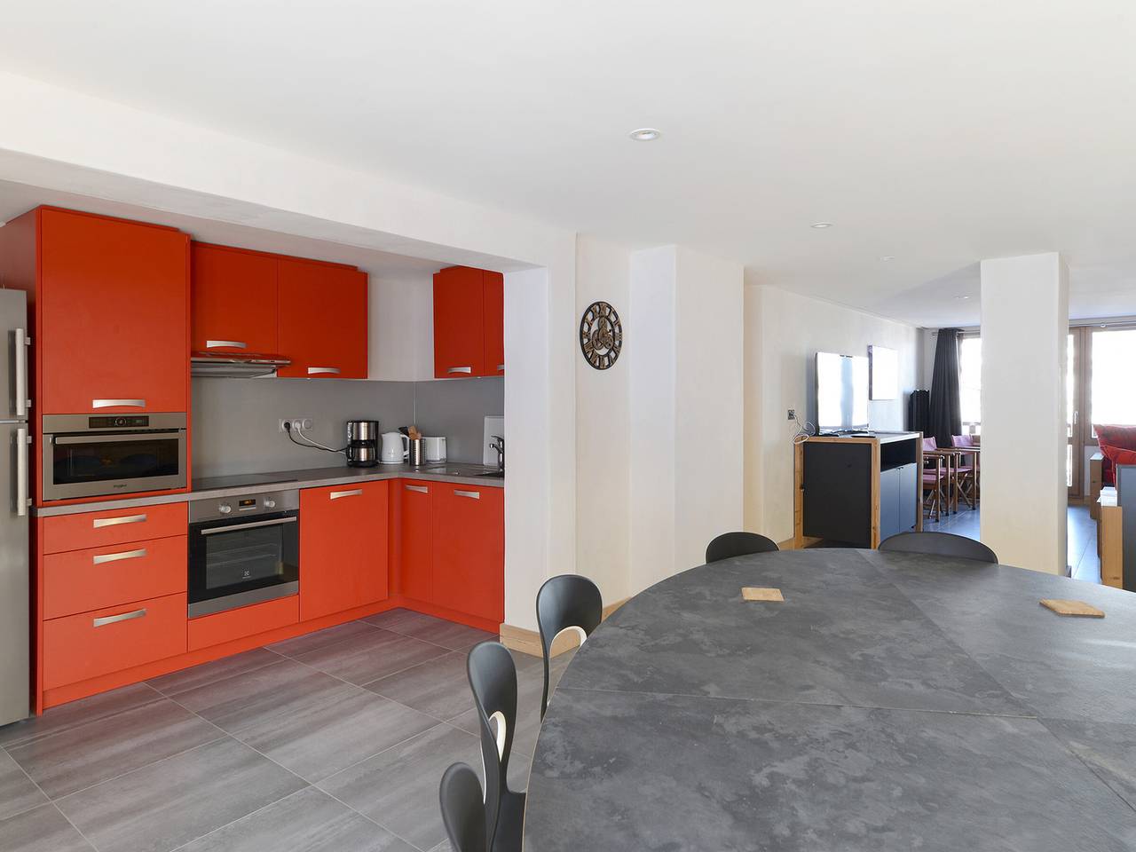 Appartement entier, Appartement rénové près des pistes avec espace bien-être et parking in La Plagne, Bellentre