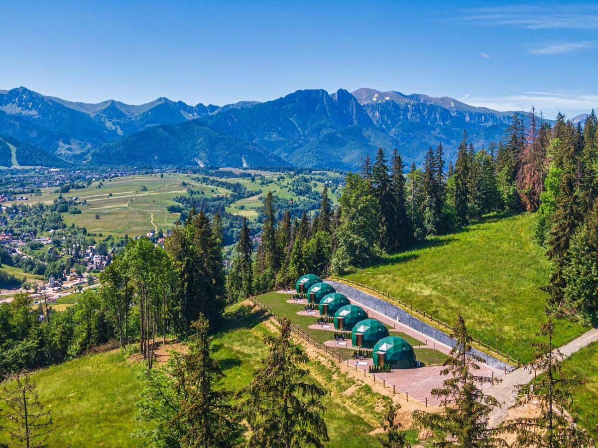 Peak Glamp & Jacuzzi - Zakopane - Widok na Góry in Poronin, Karpaty (Polska)