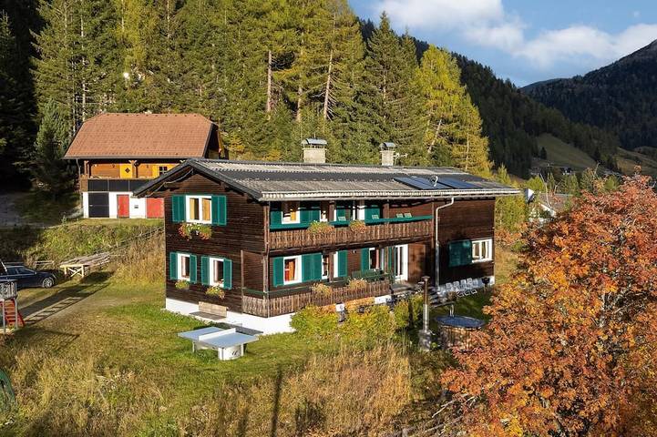 Ferienhaus für 10 Personen, mit Balkon und Garten sowie Sauna in Lieser-Maltatal