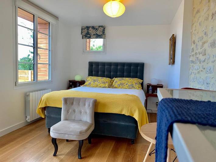 Location de vacances pour 2 personnes, avec jardin et vue, animaux acceptés à Colleville-sur-Mer - 4