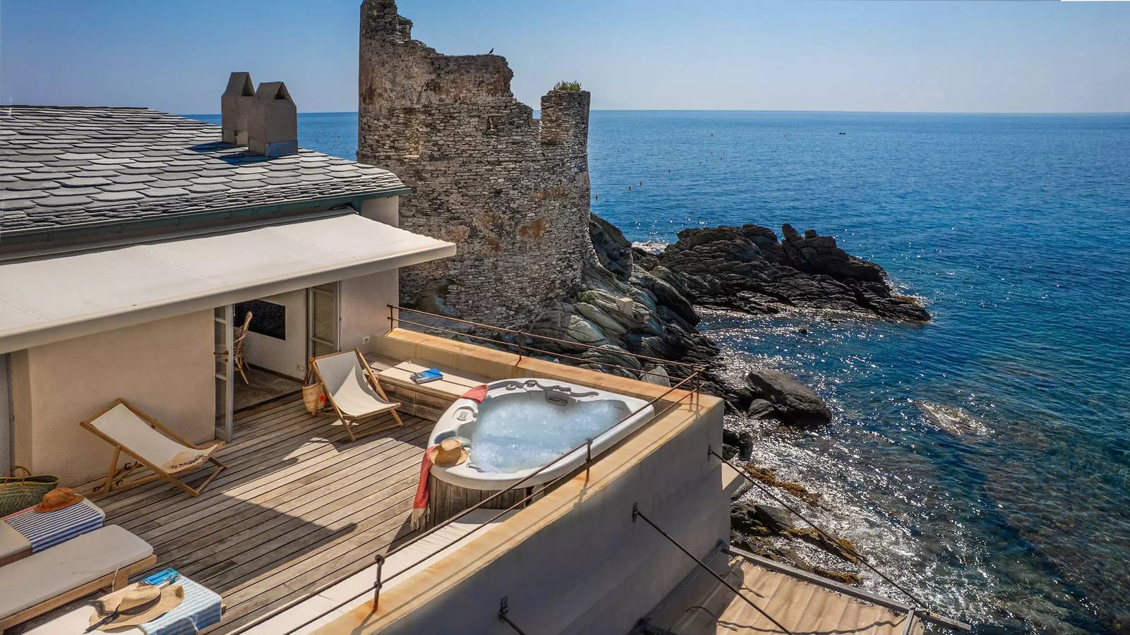 Vishuis in Cap Corse in Erbalunga, Brando
