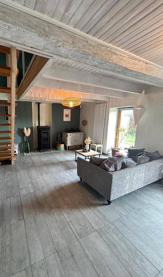Maison de vacances pour 7 personnes, avec Terrasse ainsi que Jardin et Vue