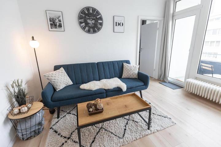 Ferienwohnung mit Meerblick für 4 Personen, mit Balkon und Terrasse sowie Ausblick