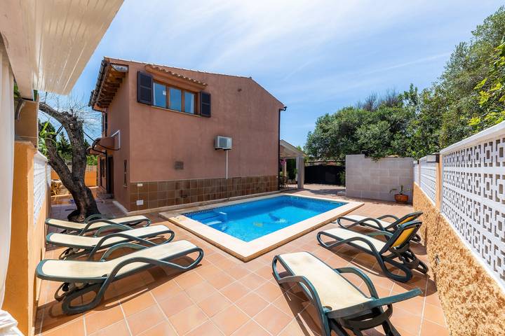 Ferienhaus für 7 Personen, mit Balkon und Garten in Son Moll - 2