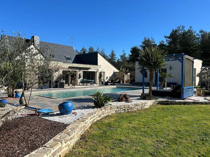 Maison de vacances pour 8 personnes, avec jardin et jacuzzi en Ille-et-Vilaine