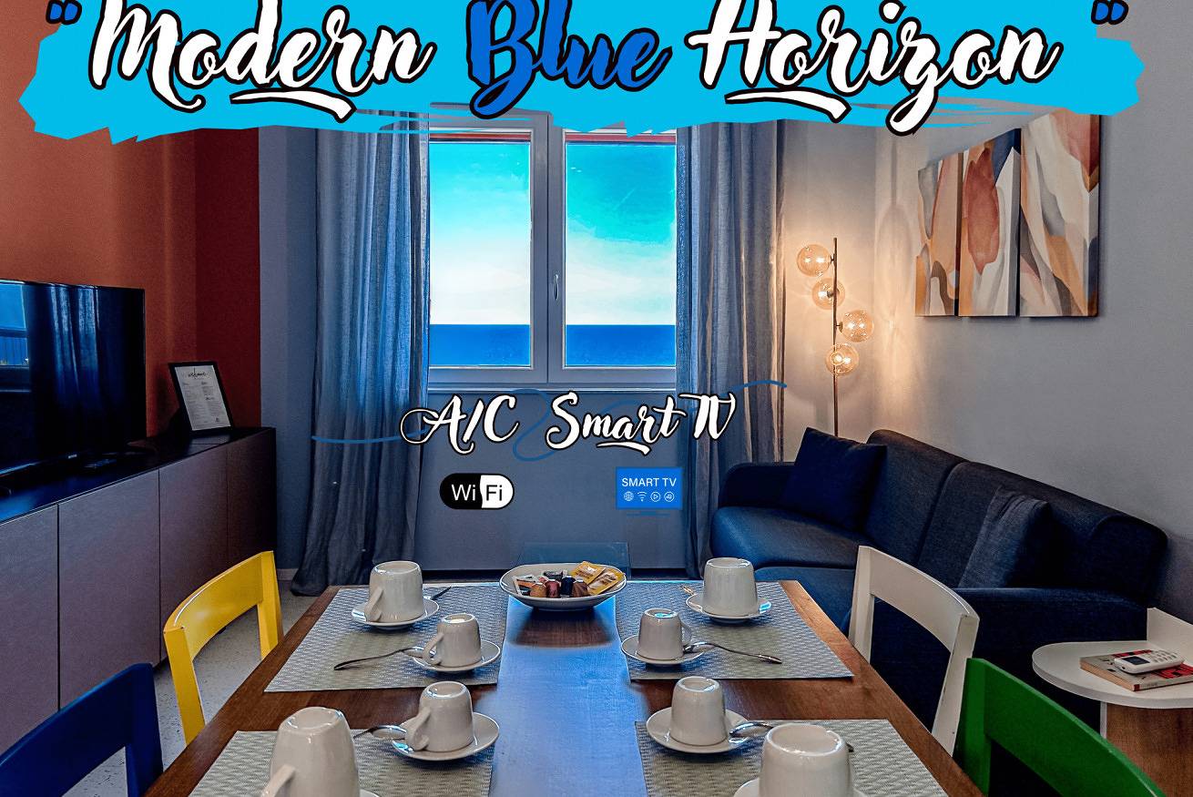 Appartamento intero, [Modern Blue Horizon] Spiagge 200m • A/C • Smarttv in Cogoleto, Riviera di Ponente