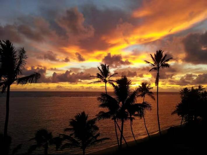 Ferielejlighed for 4 personer, med have og udsigt såvel som søudsigt og pool, husdyr tilladt i Hawaii