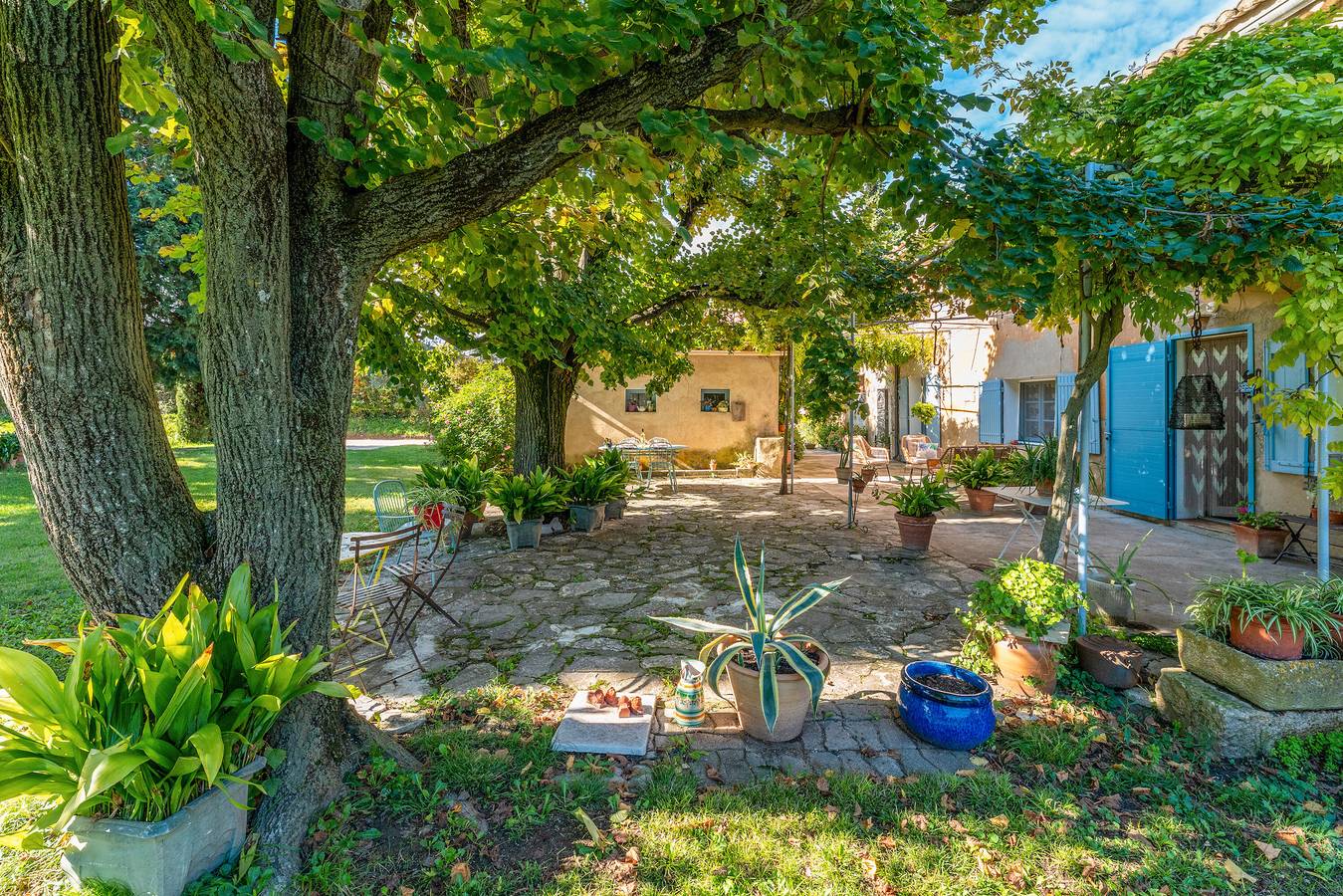 Casa de vacaciones 'Le Mas Des Glycines' con Wi-Fi in Cavaillon, Parque natural regional del Luberon