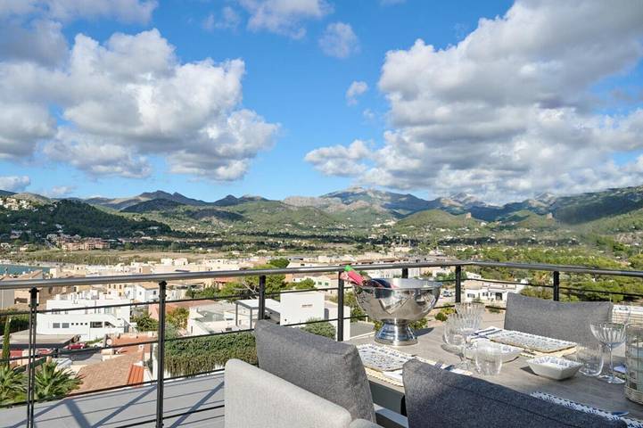 Villa pour 8 personnes, avec vue sur le lac et jardin ainsi que piscine et vue, animaux acceptés à Port d'Andratx - 4