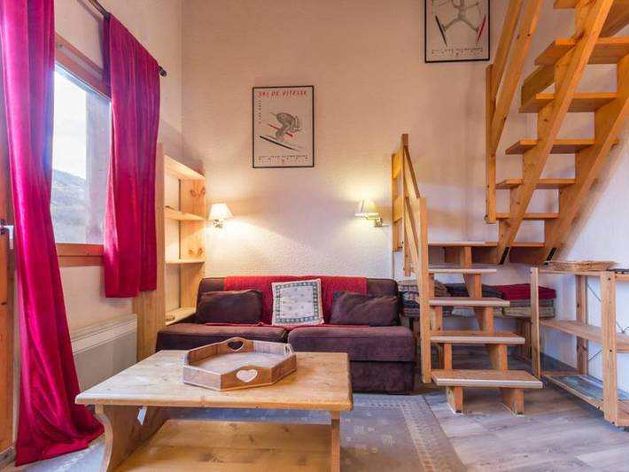Gîte pour 9 personnes, avec balcon dans Montchavin - 2
