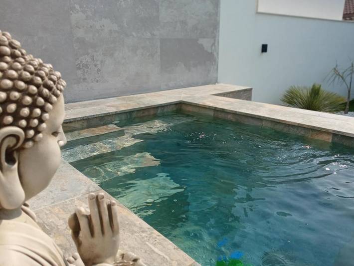 Ferienhaus für 6 Personen, mit Garten und Ausblick sowie Pool - 1