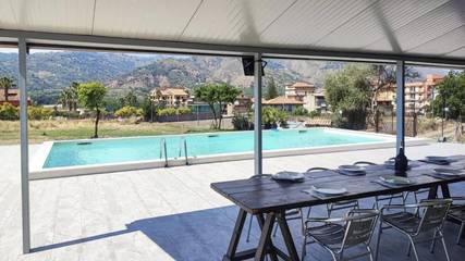 Villa Con Piscina per 13 Persone in Gaggi, Provincia di Messina, Foto 4