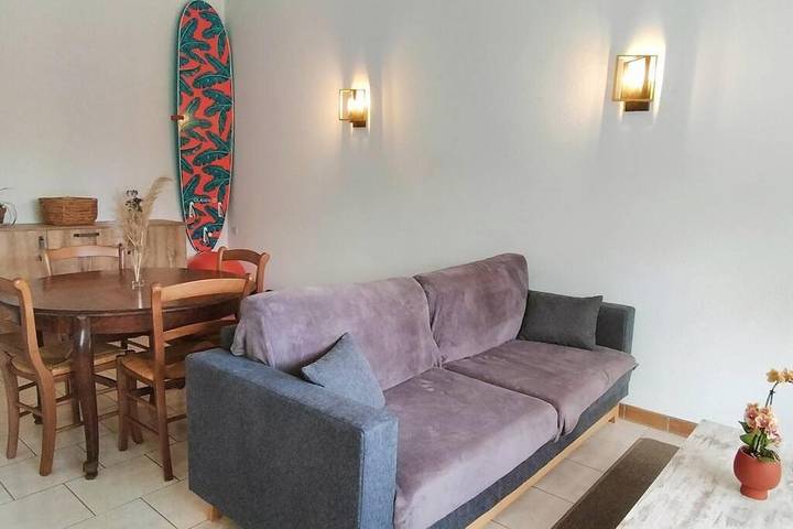 Appartement de vacances pour 4 personnes, avec jardin