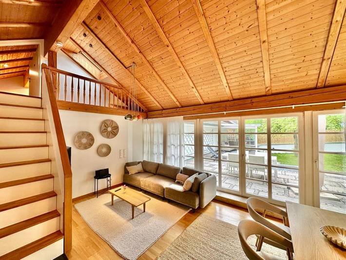 Ferienwohnung für 4 Personen, mit Terrasse und Garten