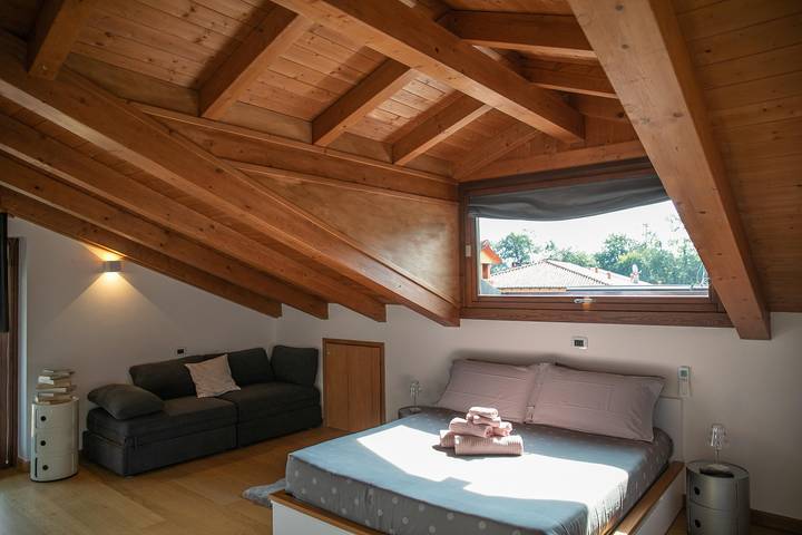 Appartement entier, Appartement de vacances pour 5 personnes avec balcon in Baveno, Comune di Baveno