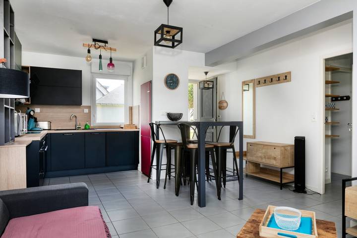 Ganze Wohnung, Les jardins de l'océan – Apartment mit privatem Garten und Terrasse an der Küste in Le Croisic, Côte d'Amour