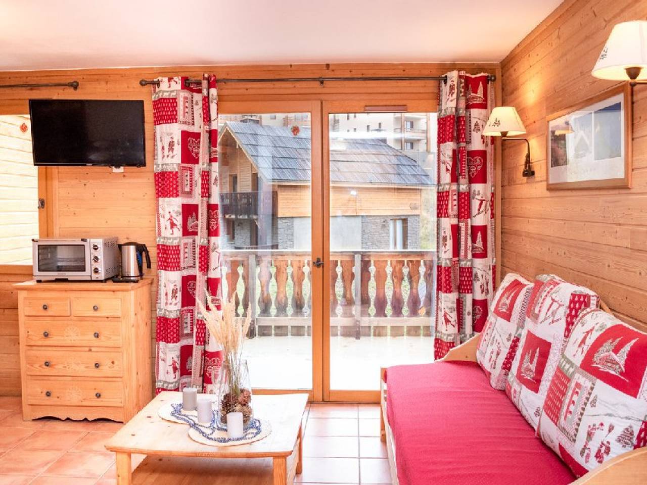 Studio pour 4 Personnes dans Pra-Loup (station de ski), Pra-Loup