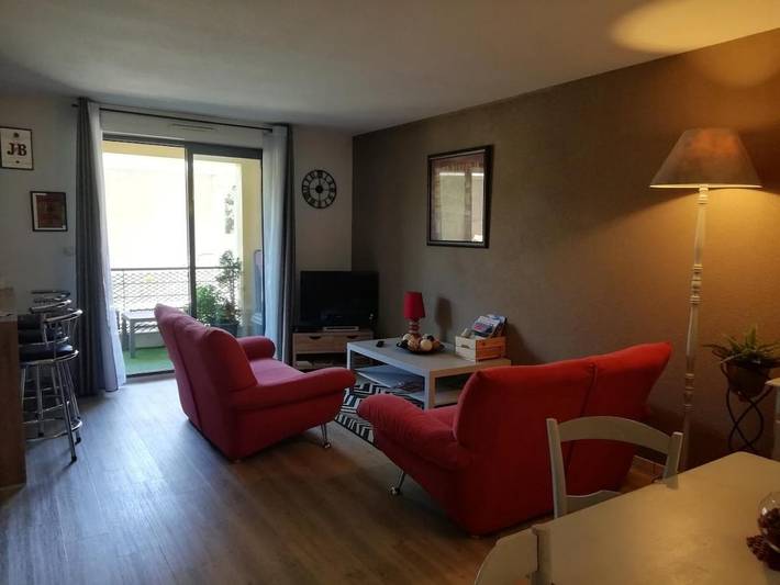 Appartement de vacances pour 4 personnes, avec jardin