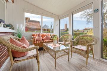 Ferienwohnung für 5 Personen, mit Terrasse und Garten, kinderfreundlich in Burgstaaken