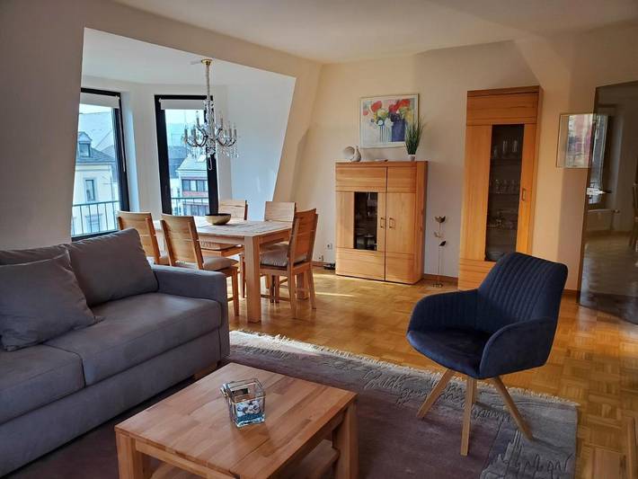 Vakantieappartement voor 4 personen, met tuin in Trier