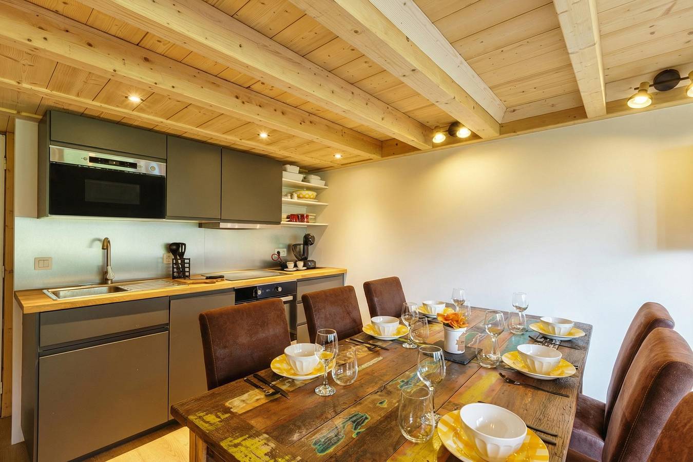 Appartement entier, Résidence Grand Roc - Ancolies 216 in Argentière, Chamonix-Mont-Blanc