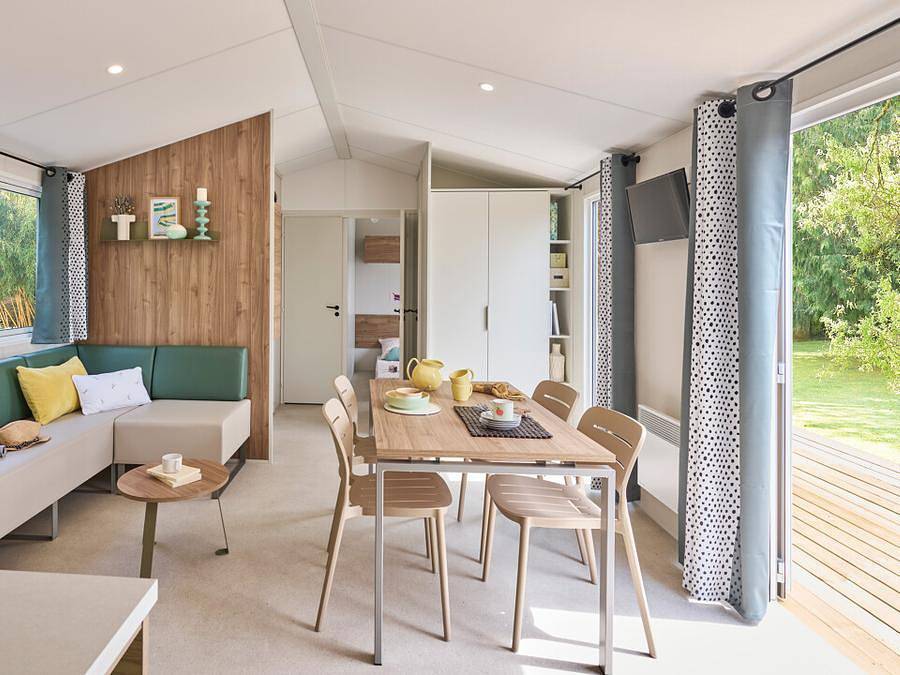 Camping De Kéranterec - Mobilhome 6 personas - Casa rural - Le Six Prestige in La Forêt-Fouesnant, Côte de Cornouaille