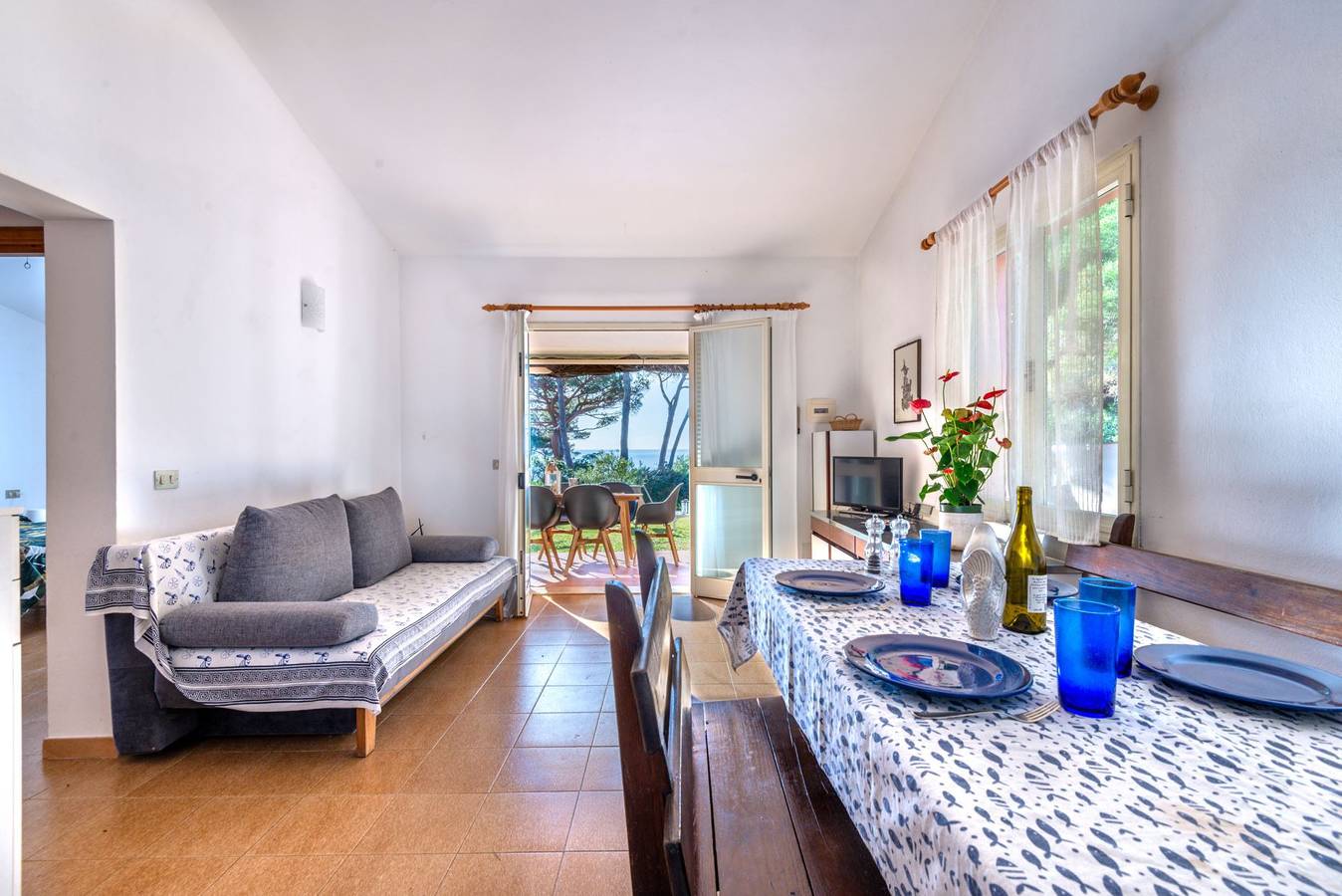 Villa für 6 Personen mit Garten in Norsi, Elba
