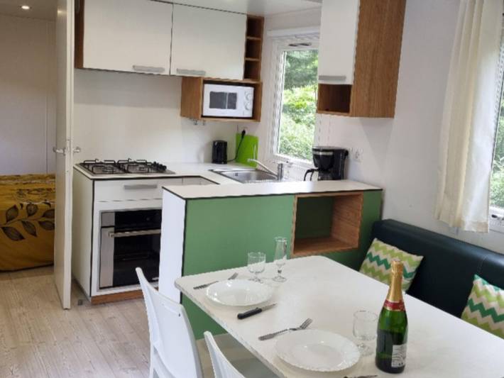 Mobil home pour 6 personnes, avec terrasse, animaux acceptés à Nibelle - 3