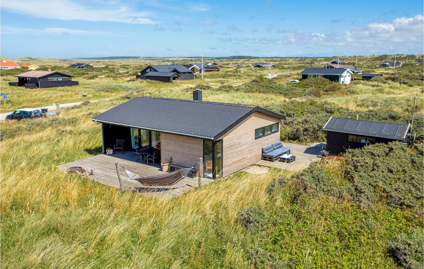 Vacation house for 5 people with terrace in lønstrup, Hjørring Region