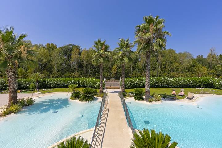 Vakantieappartement voor 4 personen, met balkon en zwembad, kindvriendelijk in Desenzano del Garda