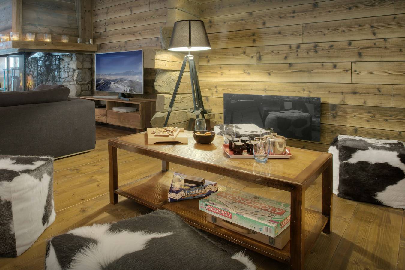 Designer ski chalet for 12, secluded location & great views - Ovo Network in La Giettaz, Albertville region