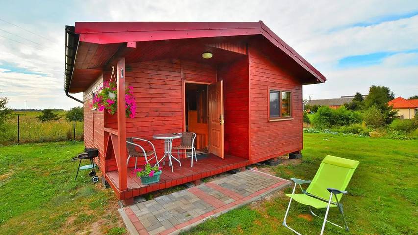 Ferienhaus für 5 Personen, mit Garten, mit Haustier