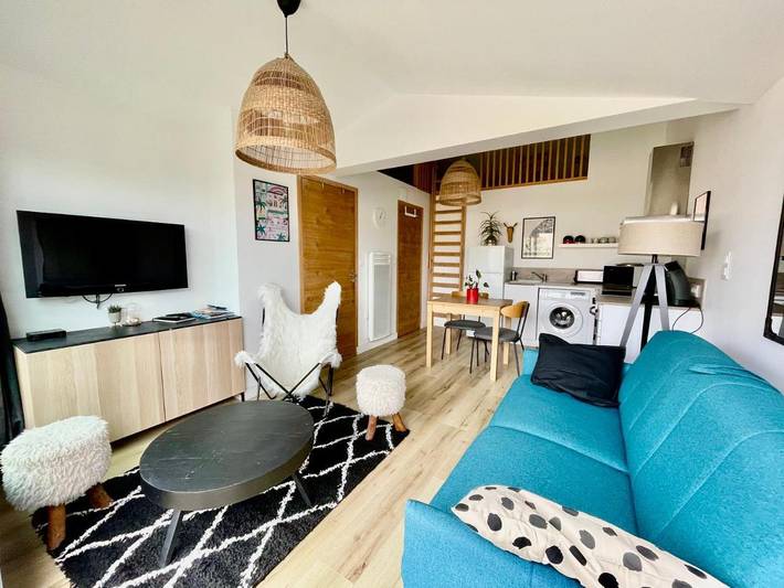 Location de vacances pour 4 personnes, avec terrasse et jardin dans Plage des Sableaux - 4